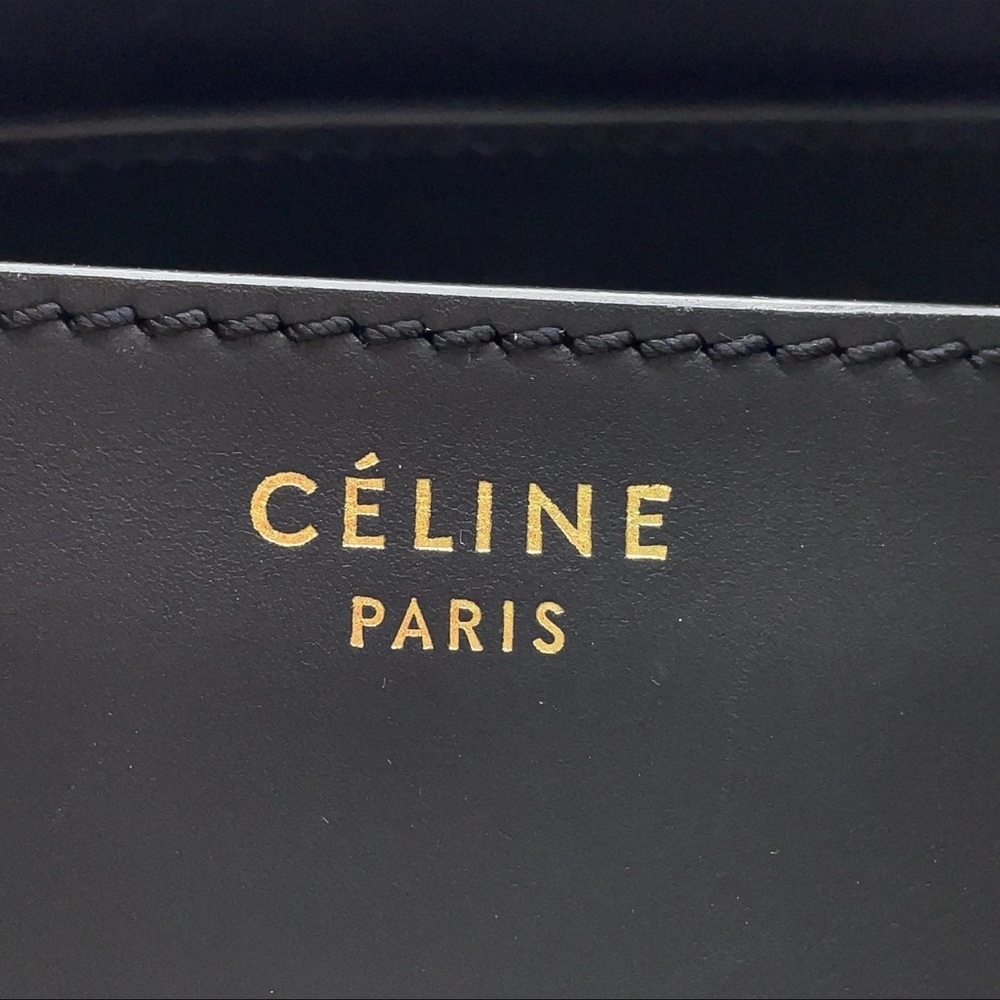 Celine Shopper Luggage Leather Handbag - Picture 14 of 16